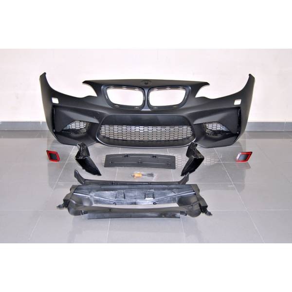 Paragolpes Delantero BMW F22 / F23 2013-2019 Look M2 ABS - Image 2
