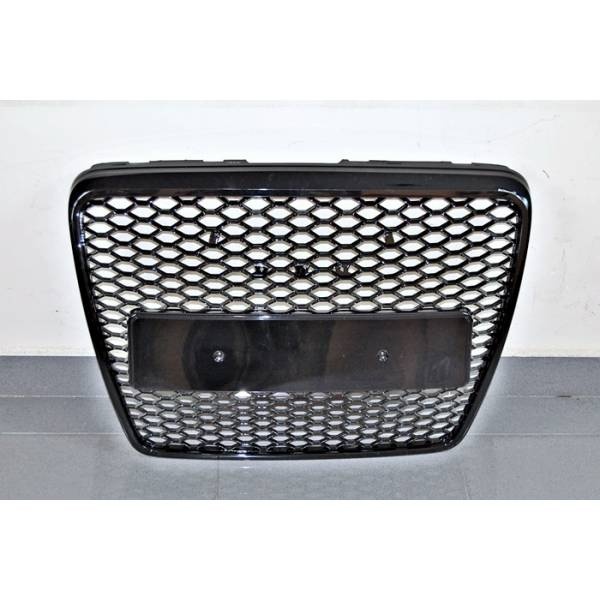 Parrilla Audi  A6 '04-08 C6 Black - Image 2