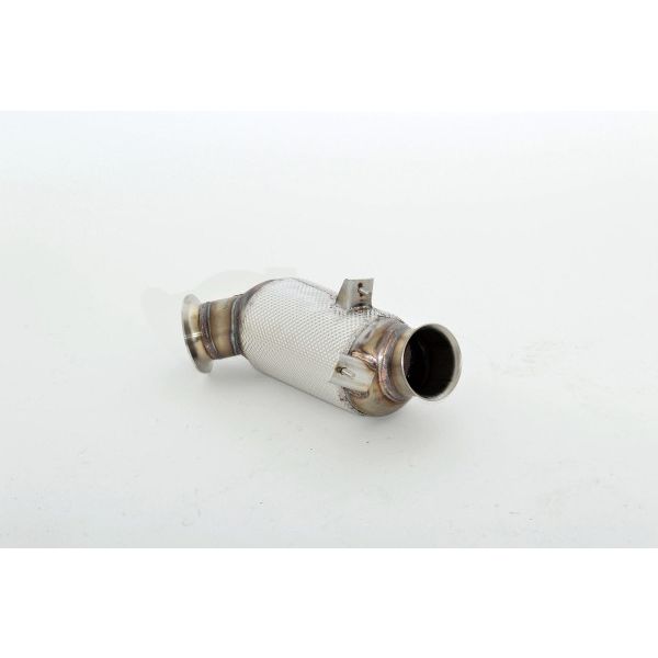 Friedrich 90mm Downpipe mit 300 Zellen HJS Sport-Kat. Edelstahl