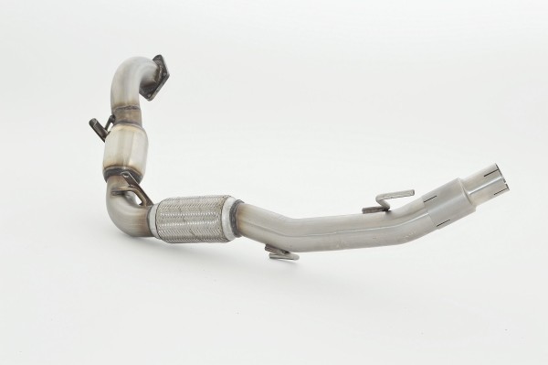 Friedrich 70mm Downpipe mit Sport-Kat. Edelstahl