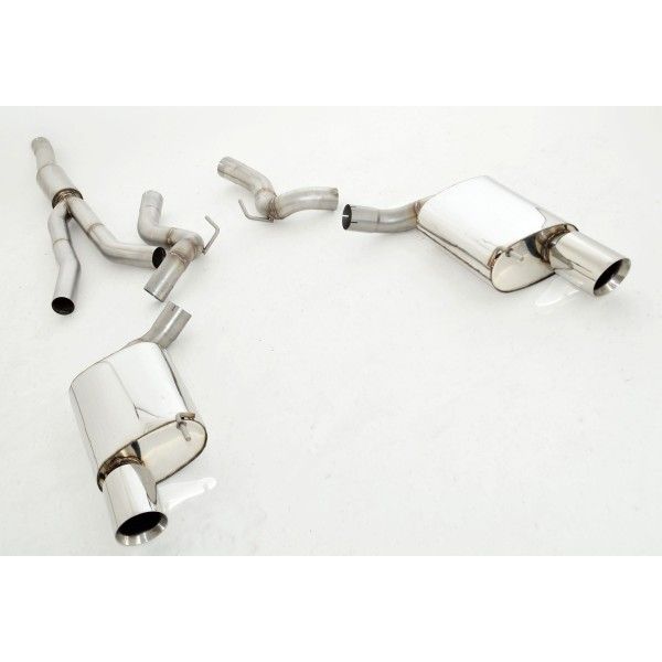 Friedrich 70mm Duplex-Sistema escape Ford Mustang Cabrio