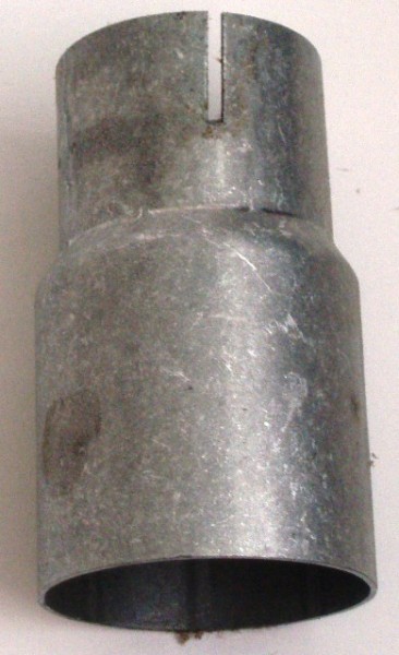 Friedrich Reduziermuffe 63.5 - 50mm aluminierter Stahl