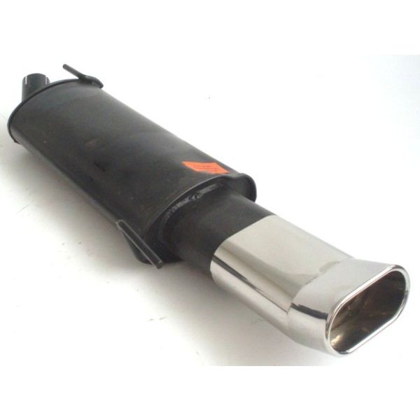 Friedrich Silenciador trasero deportivo de acero aluminizado