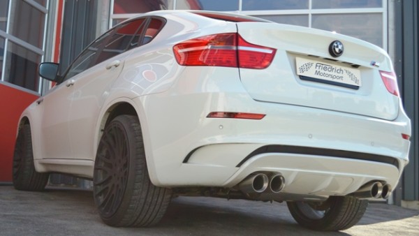Friedrich 3 Zoll (76mm) Rennsport DuplexSistema escape BMW X6 M