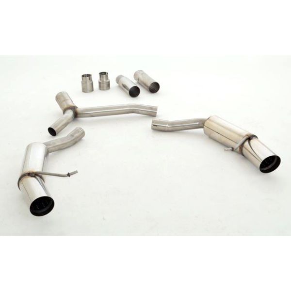 Friedrich 76mm Duplex-Escape deportivo Audi A5 B8 Sportback Frontantrieb und Quattro