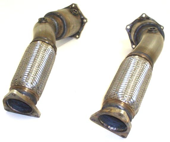 Friedrich 76mm Vorderrohr-Satz mit 200 Sport-Kat. Porsche Cayenne und S Typ 955