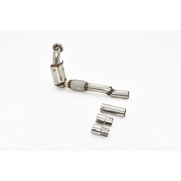 Friedrich 63.5mm Downpipe mit Sport-Kat. Edelstahl