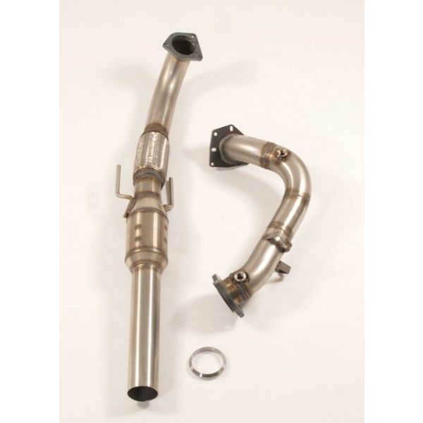 Friedrich 3 Zoll (76mm) Downpipe mit Sport-Kat. Edelstahl