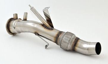 Friedrich 76mm Diesel-Partikelfilter-Ersatzrohr Edelstahl