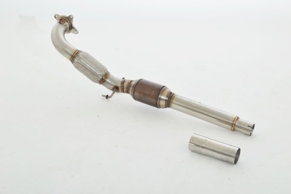 Friedrich 76mm Downpipe mit 200 Zellen HJS Sport-Kat. Edelstahl