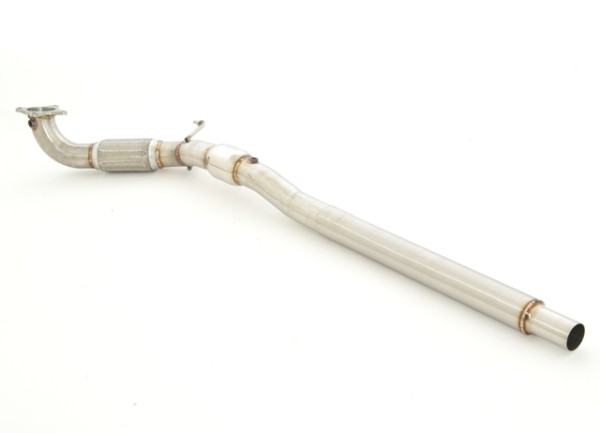 Friedrich 3 Zoll (76mm) Downpipe mit 200 Zellen Sport-Kat. Edelstahl