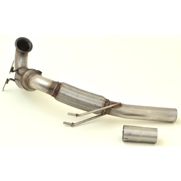 Friedrich 76mm Downpipe mit Sport-Kat. Edelstahl