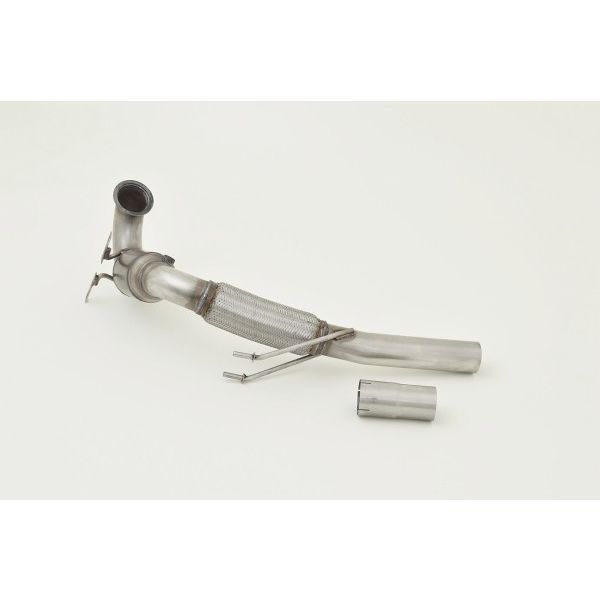Friedrich 76mm Downpipe mit Sport-Kat. Edelstahl