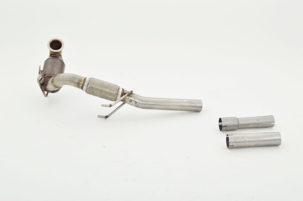 Friedrich 63.5mm Downpipe mit Sport-Kat. Edelstahl