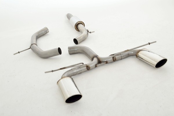 Friedrich 76mm Duplex-Sistema escape Audi A3 8P Frontantrieb