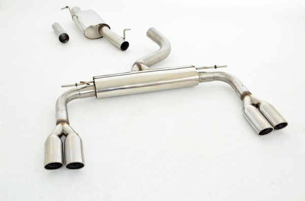 Friedrich 76mm Duplex-Sistema escape Audi A3 8V Cabrio Quattro