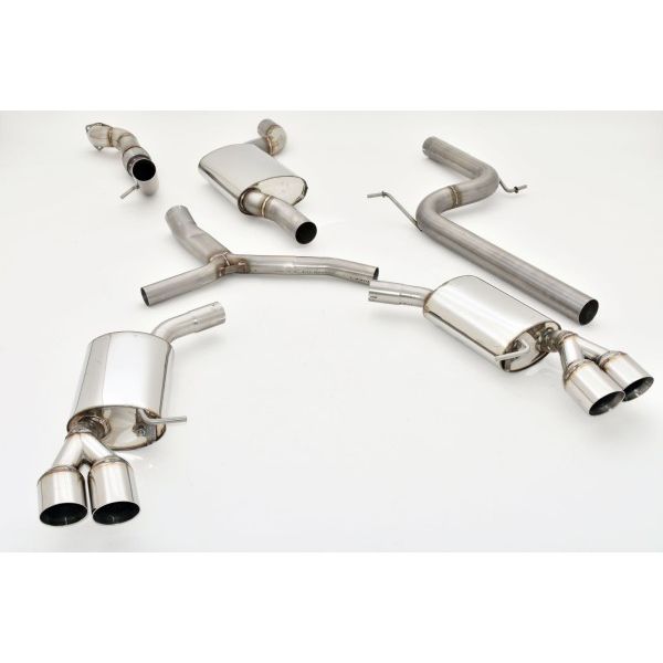 Friedrich 76mm Duplex-Sistema escape Audi A4 B9 (B8/8W) Frontantrieb