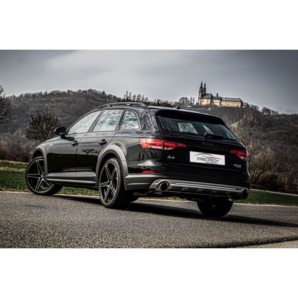 Friedrich 76mm Duplex-Sistema escape Audi A4 B9 (B8/8W) Allroad Quattro