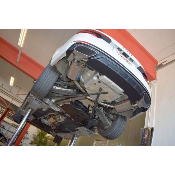 Friedrich 76mm Duplex-Sistema escape Audi A4 B9 (B8/8W) Limousine und Avant Quattro