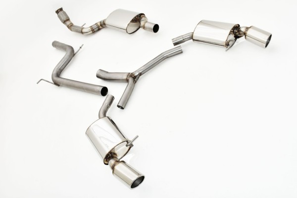 Friedrich 76mm Duplex-Sistema escape Audi A5 B9 (F5/B8) Coupe und Cabrio