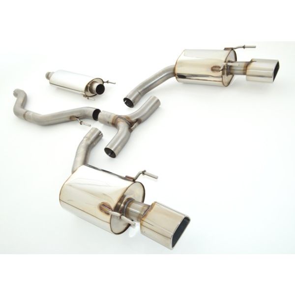 Friedrich 3 Zoll (76mm) DuplexSistema escape Opel Vectra C