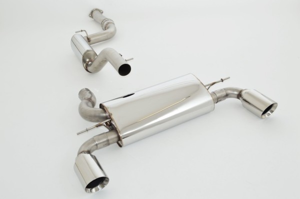 Friedrich 3 Zoll (76mm) DuplexSistema escape Ford Focus II RS + RS 500