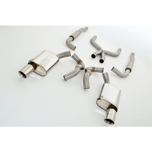 Friedrich 76mm Duplex-Sistema escape Ford Mustang 5 (S197) Coupe und Cabrio