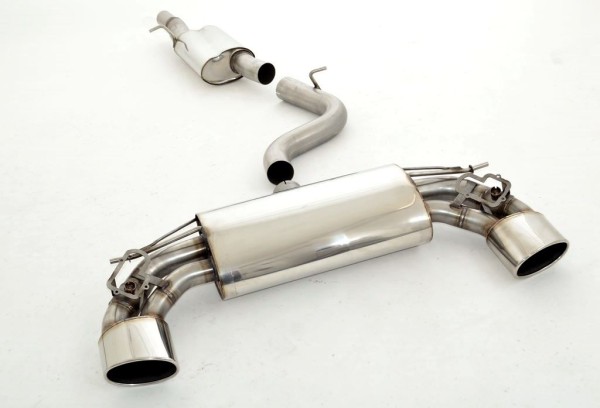 Friedrich 76mm Duplex-Sistema escape mit originaler Klappensteuerung VW Golf VII R