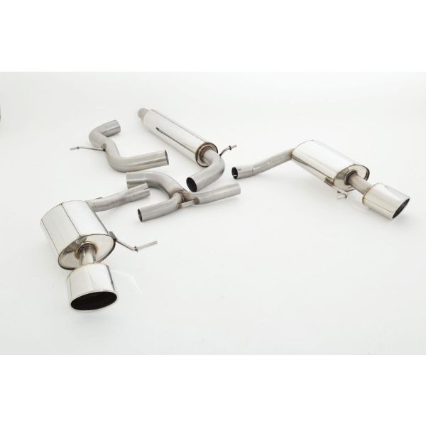 Friedrich 76mm Duplex-Sistema escape Skoda Octavia RS 5E