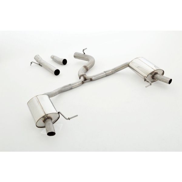 Friedrich 76mm Duplex-Sistema escape Skoda Octavia RS 5E
