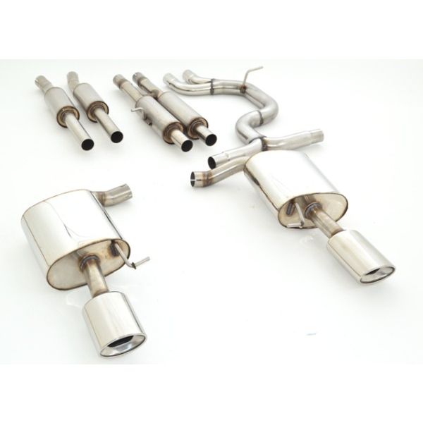 Friedrich 2x55mm Duplex-Sistema escape Skoda Superb 3T