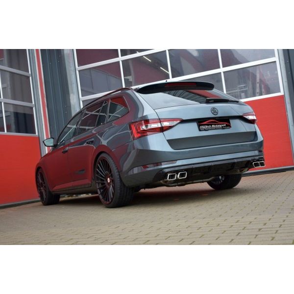Friedrich 76mm Duplex-Sistema escape Skoda Superb 3V (3T)