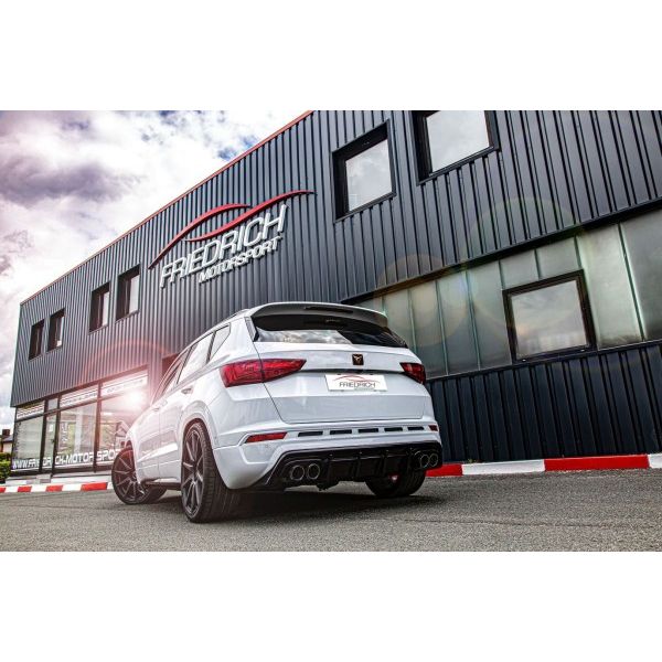 Friedrich 76mm Duplex-Sistema escape mit originaler Klappensteuerung Seat Cupra Ateca