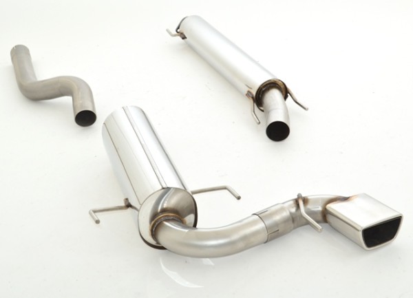 Friedrich 3 Zoll (76mm) Sistema escape mittig Opel Astra H GTC OPC