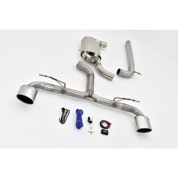 Friedrich Sistema dúplex de 76 mm con control de solapa, Seat Leon 5F Cupra incl. SC