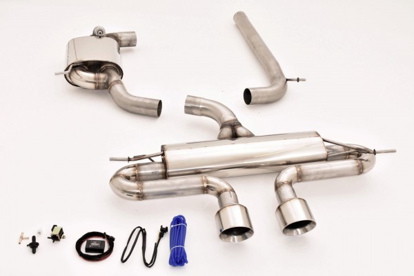 Friedrich Sistema dúplex de 76 mm con control de solapas, VW Golf VI GTI + Edition 35