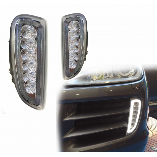 Zesfor Kit luces diurnas led para Porsche Cayenne