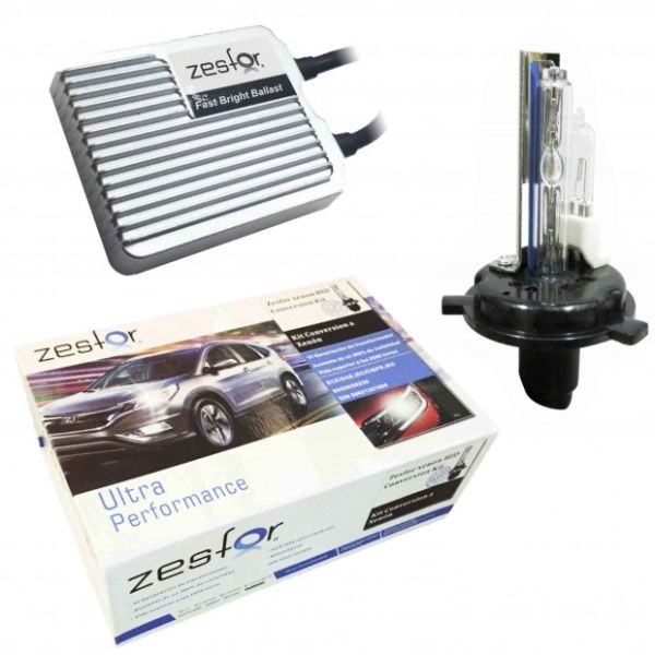 Zesfor Kit xenon H4 6000k o 4300k - Tipo 2 SLIM 35W