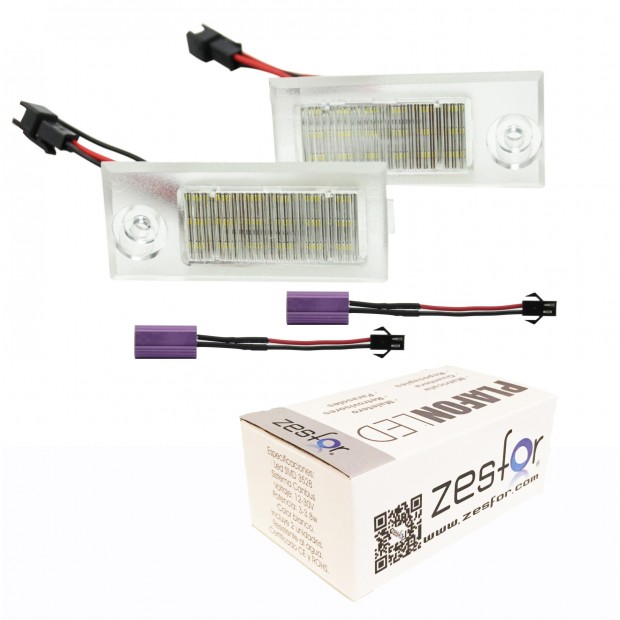 Zesfor Luces de matrícula LED para Audi A6 C5 Sedan (1997-2004)