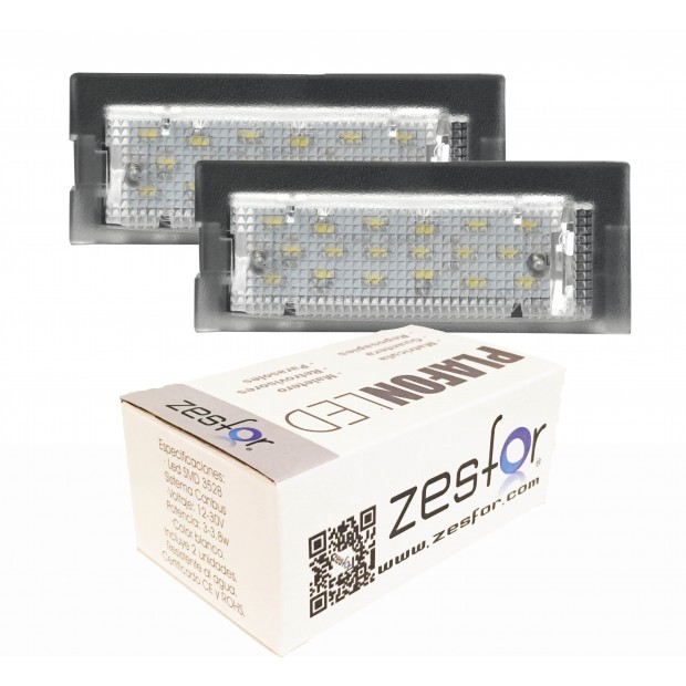 Zesfor Luces de matrícula LED para BMW Serie 5 E39 touring (1995-2003)