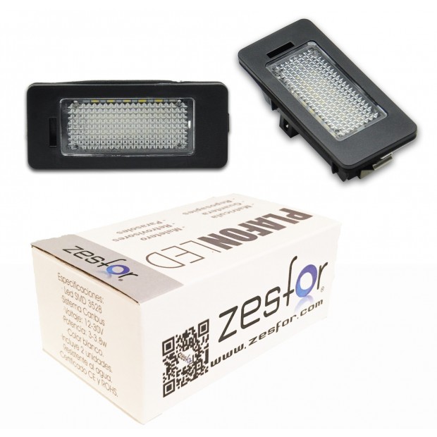 Zesfor Luces de matrícula LED para BMW Serie 5 E61 touring (2003-2010)