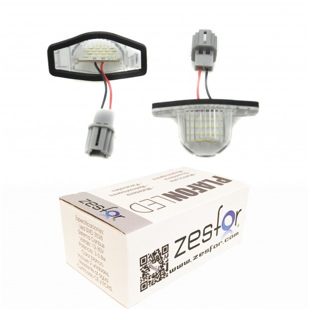 Zesfor Luces de matrícula LED para Honda HR-V (99-06)