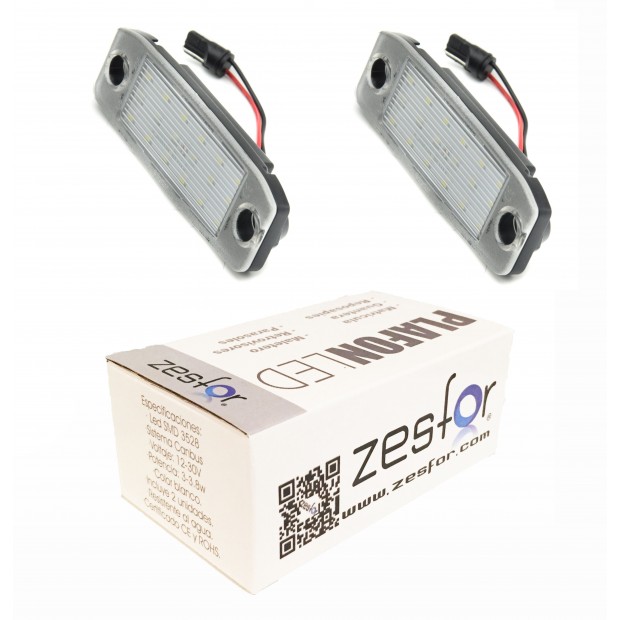 Zesfor Luces de matrícula LED para Hyundai Sonata (2010-2013)