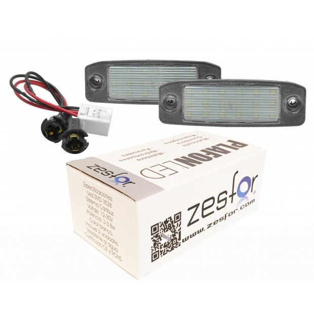 Zesfor Luces de matrícula LED para Kia Sportage 11-15