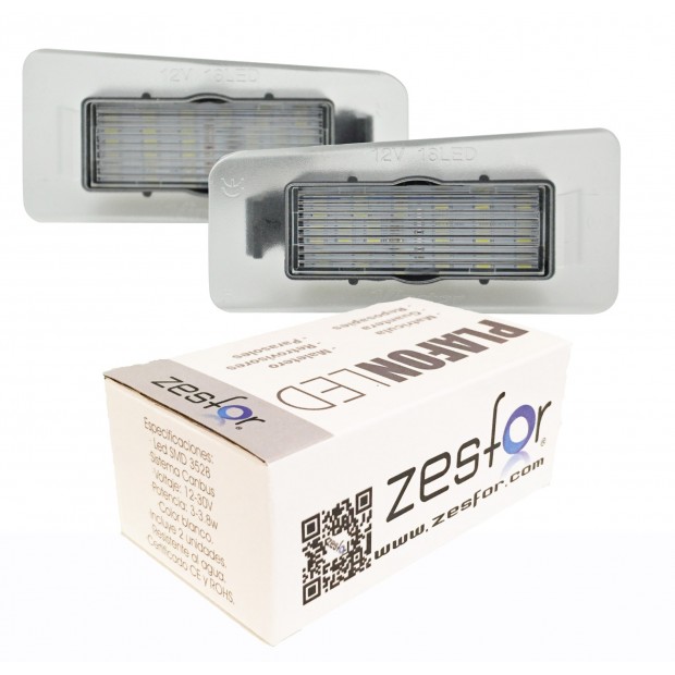 Zesfor Luces de matrícula LED para Kia Cerato (11-13)