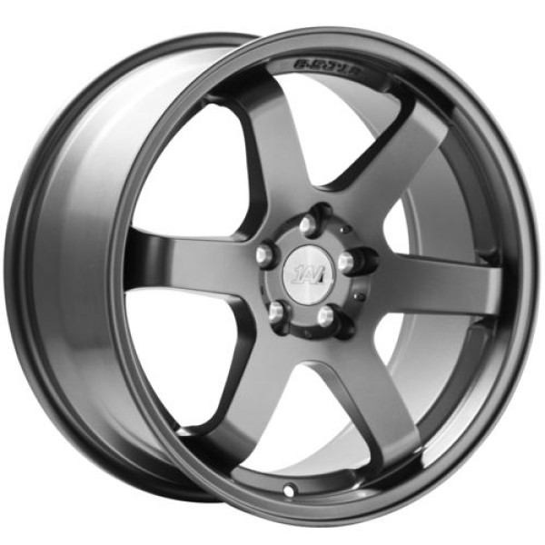 Llanta 1AV ZX6 Gunmetal 8.5x18" 5x115 ET40 CB72.6