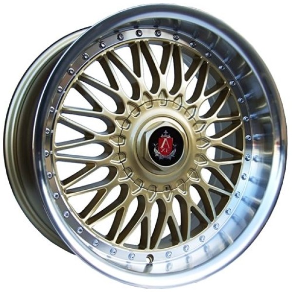 Llanta AXE EX10 Gold & Mirror Dish 8.0x18" 5x118 ET40 CB73.1
