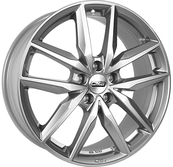 Llanta CMS C28 Silver 7.5×19" 5×108 ET51 CB63.4