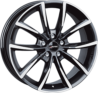Llanta Autec ASTANA Gloss Black / Polished 9.0×21" 5×112 ET35 CB57.1