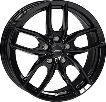 Llanta Autec BAVARIS Gloss Black 7.0×17" 5×112 ET54 CB66.6